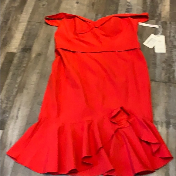 Red Spanish style dress, size 18w - Picture 2 of 5